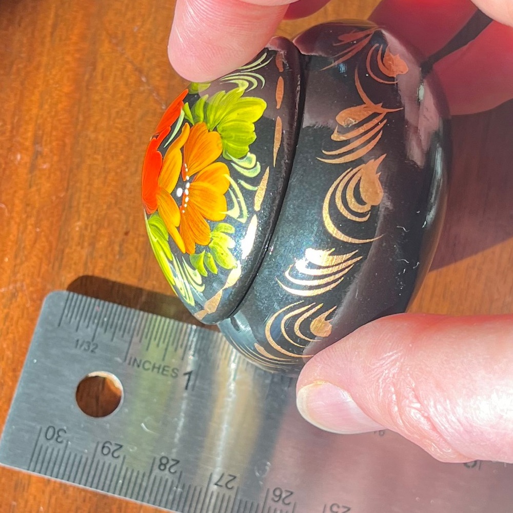 Handcrafted Floral Accent Box - Picture 9 of 9